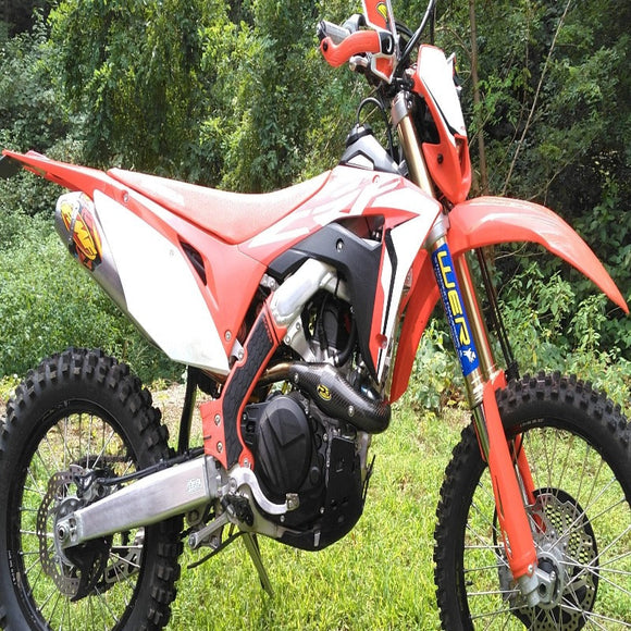 P3 Carbon Heat Shield FMF Megabomb: Honda MAXCoverage CRF450L/RL/450X | 2019 - 2023