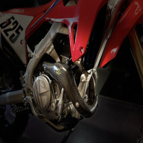 P3 Carbon Heat Shield: Honda MAXCoverage CRF450R & 450RX 2021 - 2024 (See Fitment Chart)
