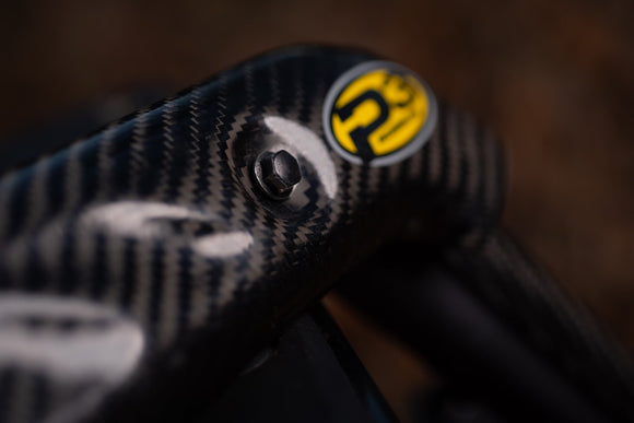 P3 Carbon MAXCoverage 2-Piece Heat Shield | Honda CRF110 | 2019 - 2026