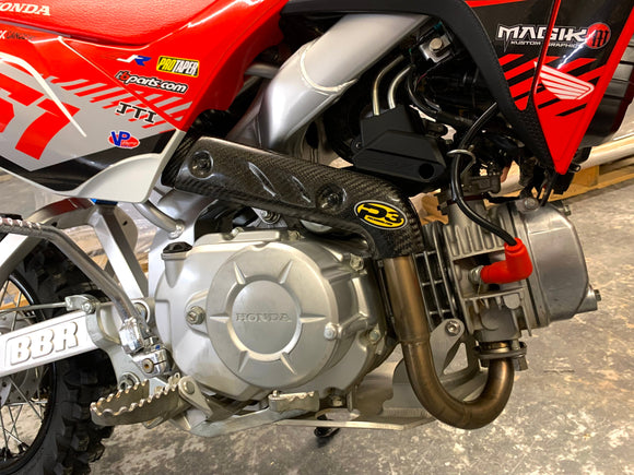 P3 Carbon Heat Shield | Honda CRF110 Yoshimura & ProCircuit | 2019 - 2026