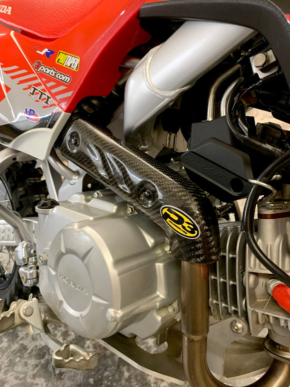 P3 Carbon Heat Shield | Honda CRF110 Yoshimura & ProCircuit | 2019 - 2026