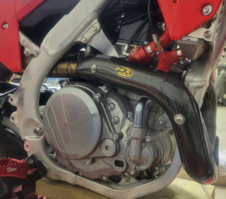 P3 Carbon Heat Shield Honda Yoshimura MAXCoverage |  CRF450R/450RX |  2021-2023