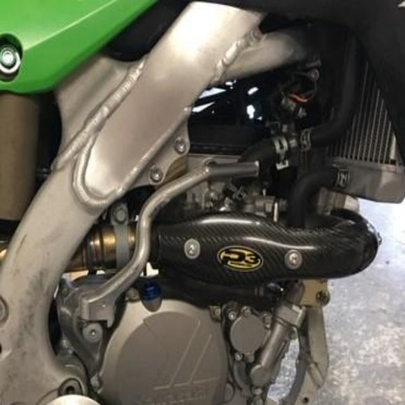 P3 Carbon Heat Shield Kawasaki KX250F | 2017 - 2020