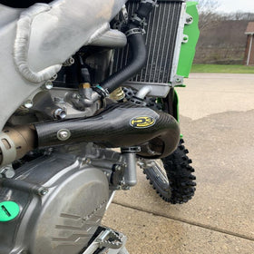 P3 Carbon Heat Shield Kawasaki KX450 (F/X) | 2019 - 2023 MAXCoverage - 0