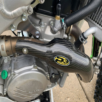 P3 Carbon Heat Shield Kawasaki KX450 (F/X) | 2019 - 2023 MAXCoverage