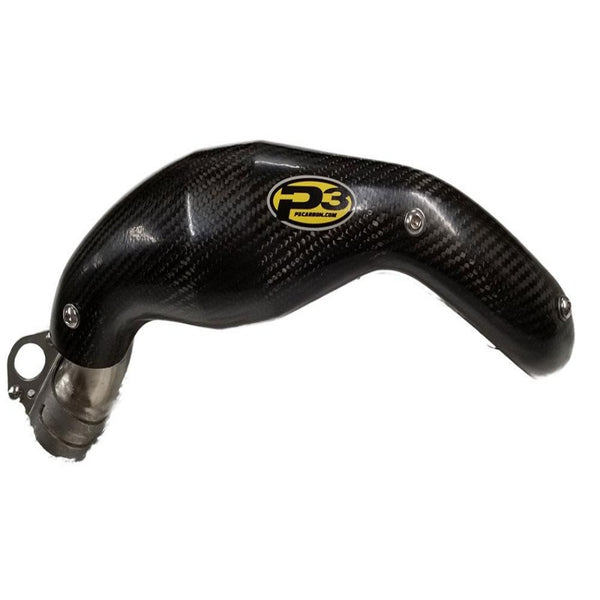 P3 Carbon Heat Shield FMF MegaBomb: KTM 350 SX-F/XC-F 2019-2022 | HUSQ 350 FC / FX 2019-2022 | GASGAS EX350F 2021-2023 / MC250F 2023