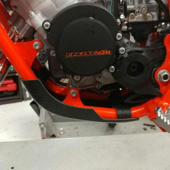 P3 Carbon Fiber Skid Plate KTM/HUSQ 50 SX  / TC 50 2016 - 2023 | GasGas MC 50 2021 - 2023