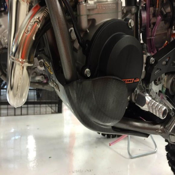 P3 Carbon Skid Plate KTM 85/105 SX/SXS/XC 2008-2017 | Husqvarna TC 85 2014-2017