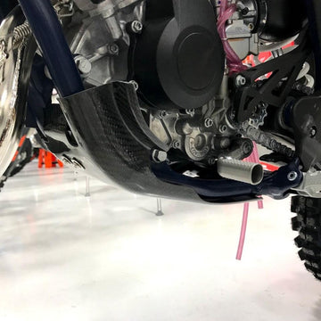 P3 Carbon Fiber Skid Plate KTM/HQV 85 2018-2024 | GasGas MC 85 2021-2024 - 0
