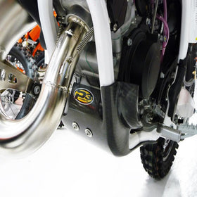 P3 Carbon Skid Plate Husqvarna TC/TE 125/150/150i | 2016-2023 (See Fitment Chart)