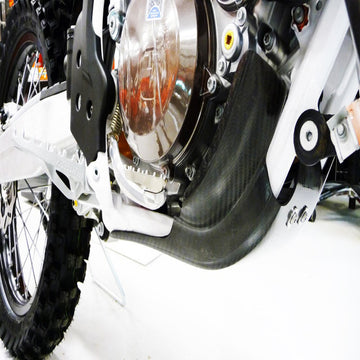 P3 Carbon Skid Plate KTM 125/150 SX 2016-2022 | KTM 125/150 XC-W/TPI 2016-2023 | GasGas MC125 2021-2023 - 0