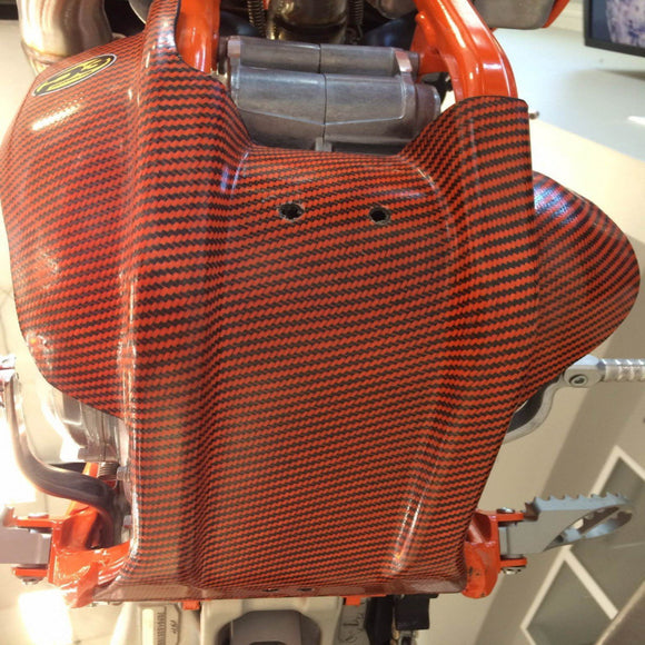 P3 Carbon Hybrid Skid Plate KTM/HUSA/HUSQ 250/350 | 2011-2016 (See Fitment Chart)