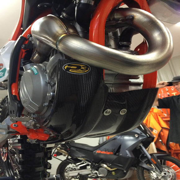 P3 Carbon Hybrid Skid Plate KTM 450 SX-F/XC-F | HUSQ 450 FC/FX 2016-2018