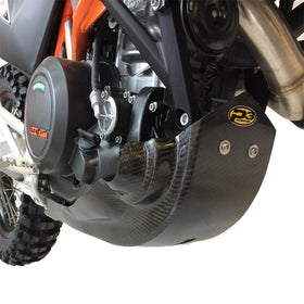 P3 Carbon Skid Plate  KTM 690 E/SMC 2008-2025 | HUSQ 701 E/SM 2016-2025 | GasGas 700 ES/SM 2023-2025