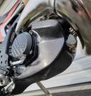 P3 Carbon Fiber Skid Plate KTM 250/300 | HUSQ 250/300 2023 - 2024 | GasGas 250/300 2024 (See Fitment Chart)| With Integrated Linkage Guard (See Product 301084 for No Linkage Guard)-2