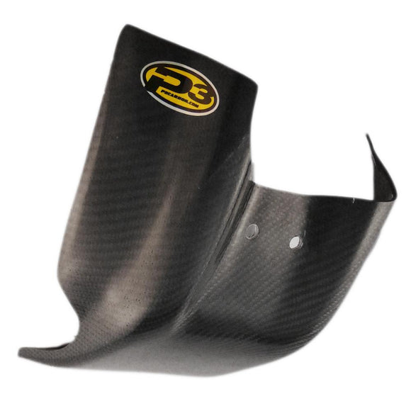 P3 Carbon Hybrid Skid Plate KTM/HUSQ  2015 (Factory Edition SX-F) | 2016-2018 250/350 SX-F/XC-F | FC/FX