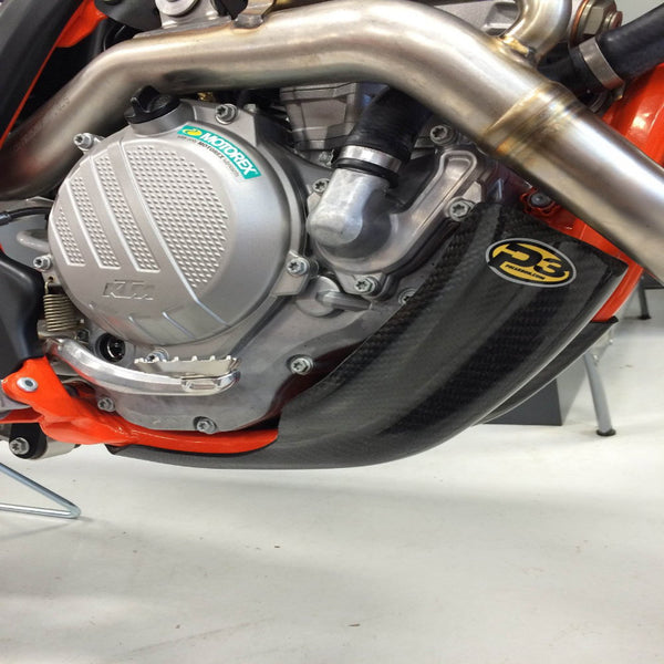 P3 Carbon Hybrid Skid Plate KTM/HUSQ  2015 (Factory Edition SX-F) | 2016-2018 250/350 SX-F/XC-F | FC/FX
