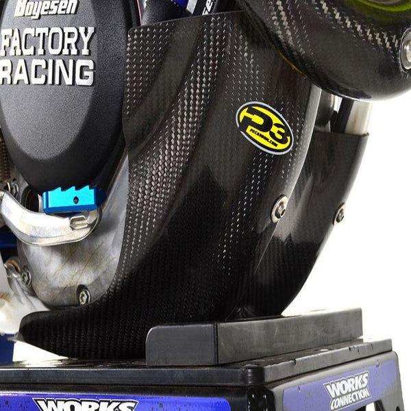 P3 Carbon Enduro Skid Plate GasGas EC 250 & 350F 2021-2023 | Husqvarna FE 250 2017-2023 | FE 350 2017-2023 | KTM 250 EXC-F 2017-2023 | 350 EXC-F 2017-2023