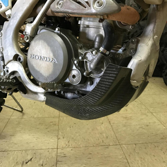 P3 Carbon Hybrid Skid Plate Honda CRF250R | 2010-2017