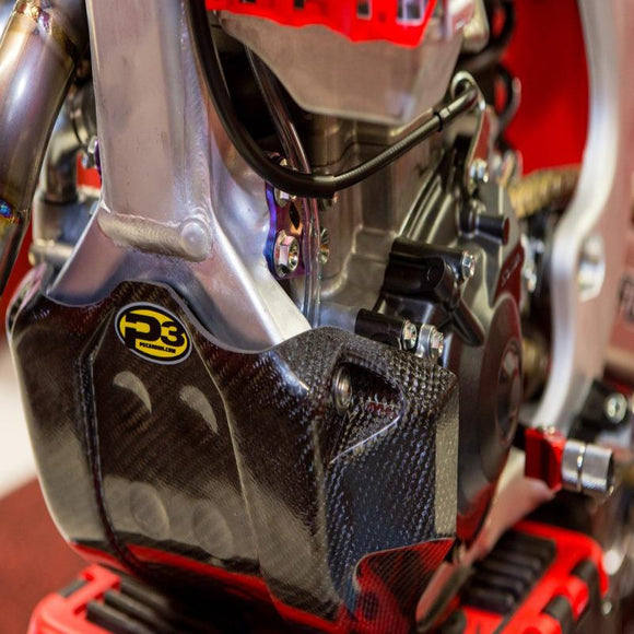 P3 Carbon Hybrid Skid PlateHonda CRF 250 RX 2019-2021 | CRF 450 RWE 2019 | CRF250R 2018-2021 | CRF450R 2017-2020 | CRF450RX 2017-2020