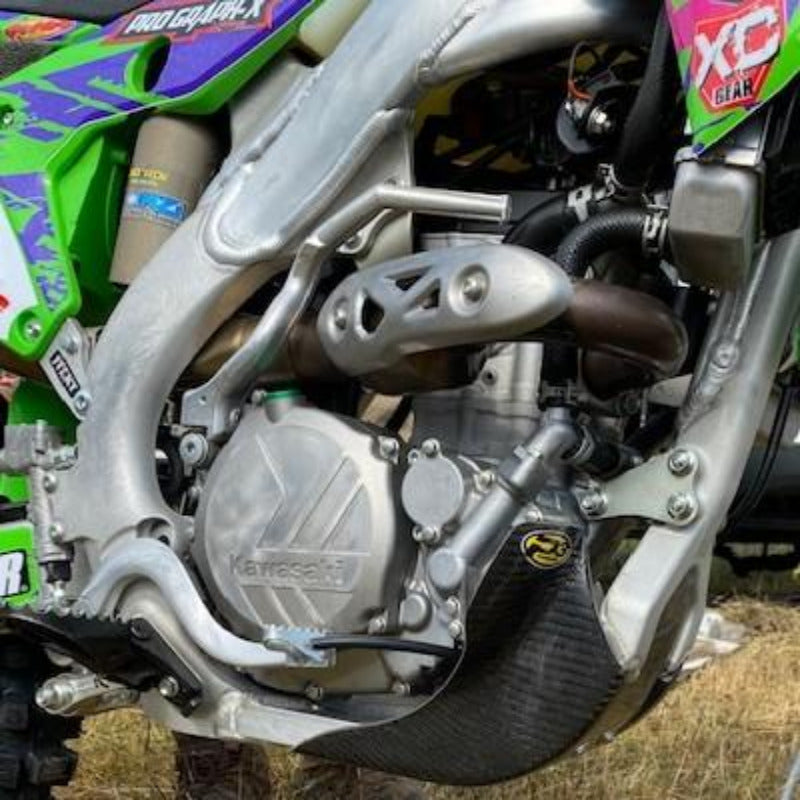 KAWASAKI SKID PLATES | P3 Carbon