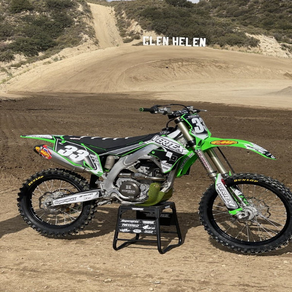P3 Carbon Skid Plate Kawasaki KX450F/X 2019-2023 | KX250F/X/XC 2021-2023