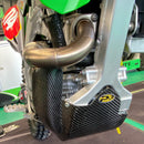 P3 Carbon Skid Plate Kawasaki KX450 F/X 2019 - 2023 | KX250 F/X/XC 2021 - 2024 | KX450SR 2019 - 2024-5