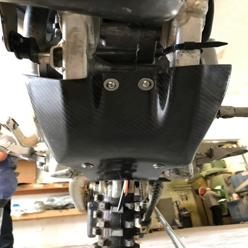P3 Carbon Skid Plate Yamaha YZ125 2019-2023 | YZ125X 2020-2023-2
