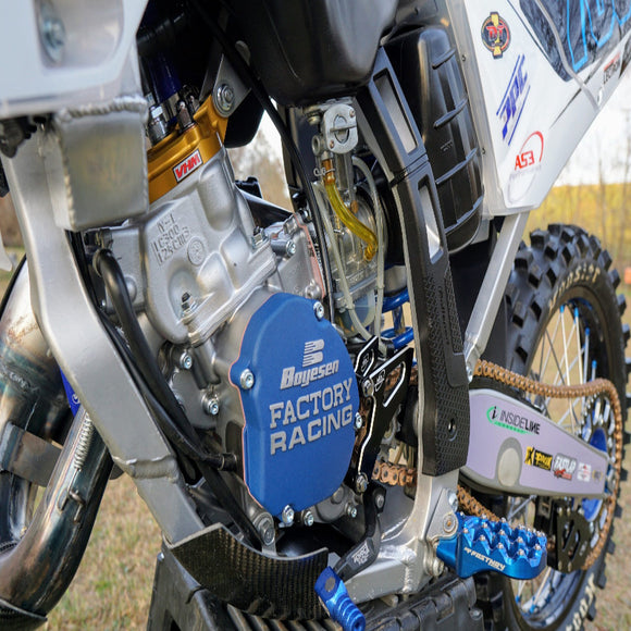 P3 Carbon Skid Plate Yamaha YZ125 2019 - 2026 | YZ125X 2020 - 2026