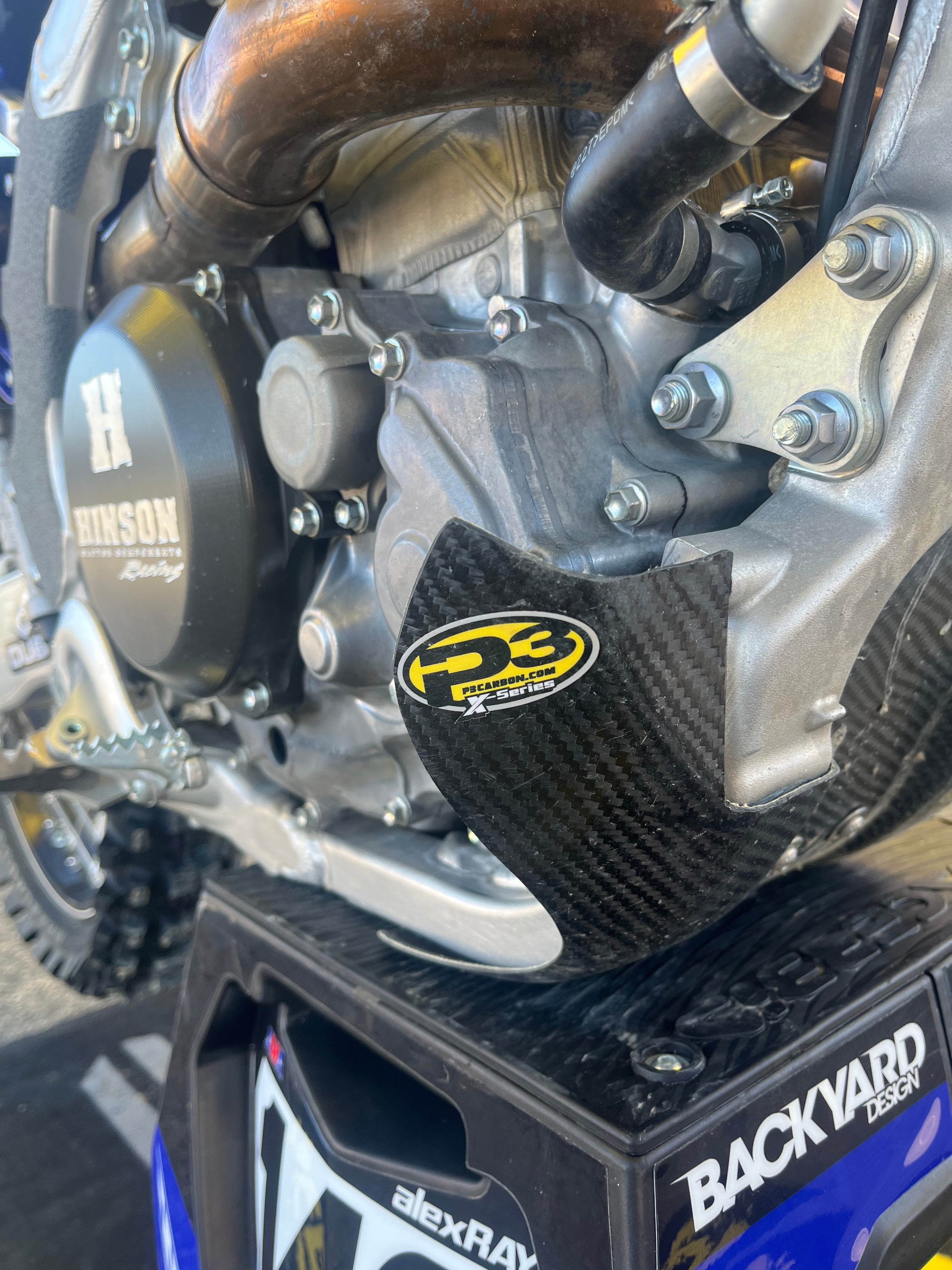 YAMAHA SKID PLATES | P3 Carbon