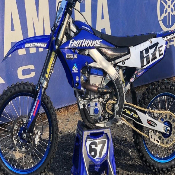 P3 Carbon Enduro Skid Plate Yamaha 450F 2018-2022 | YZ250F 2019-2023