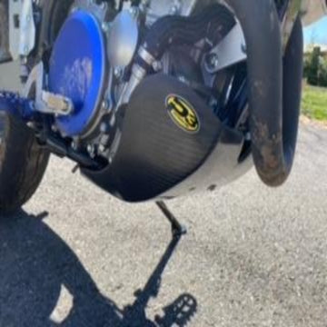 P3 Carbon Fiber Skid Plate Suzuki DR-Z400 2000-2026 |  Kawasaki KLX 400 2003-2005