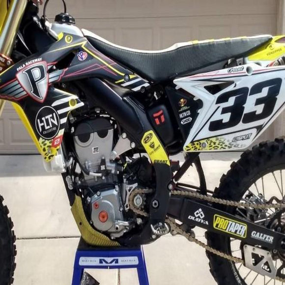 P3 Carbon Skid Plate Suzuki RMZ450 | 2009 - 2017