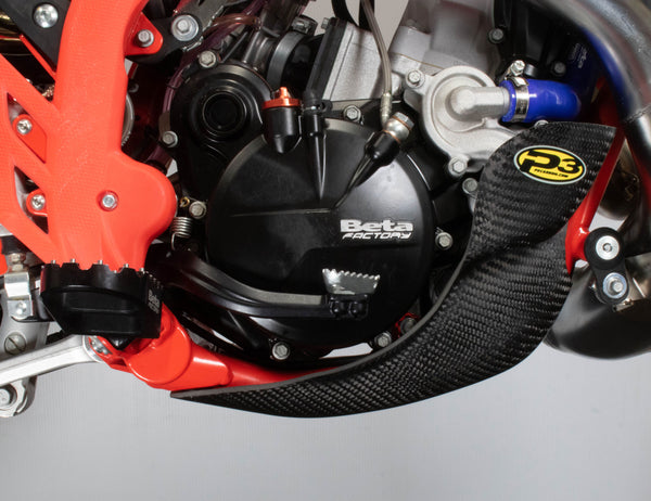 P3 Carbon Skid Plate Beta 125 & 200 | 2020 - 2024