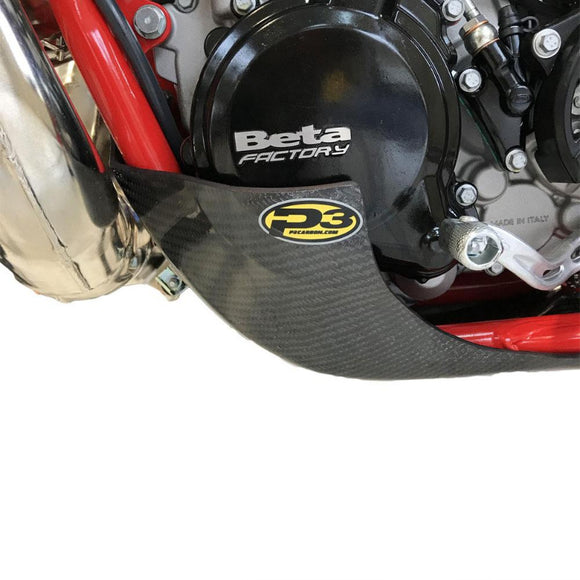 P3 Carbon Skid Plate Beta 250 | 300 RR 2-Stroke Enduro & Enduro Racing 2018-2019