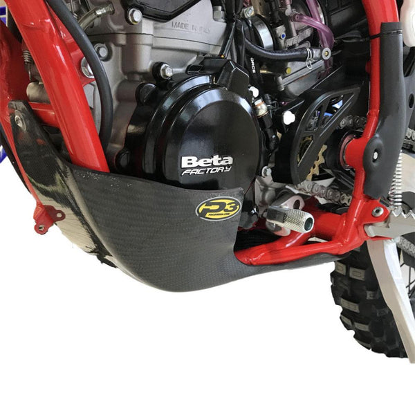 P3 Carbon Skid Plate Beta 250 | 300 RR 2-Stroke Enduro & Enduro Racing 2018-2019