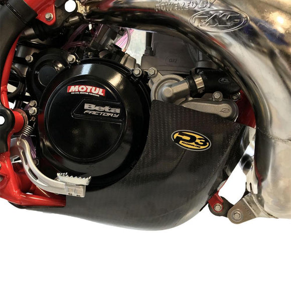 P3 Carbon Skid Plate Beta 250 | 300 RR 2-Stroke Enduro & Enduro Racing 2018-2019