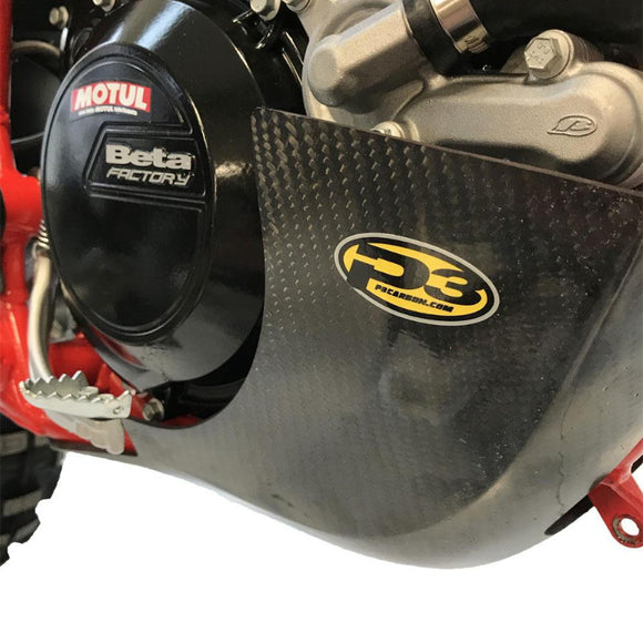P3 Carbon Skid Plate Beta 250 | 300 RR 2-Stroke Enduro & Enduro Racing 2018-2019
