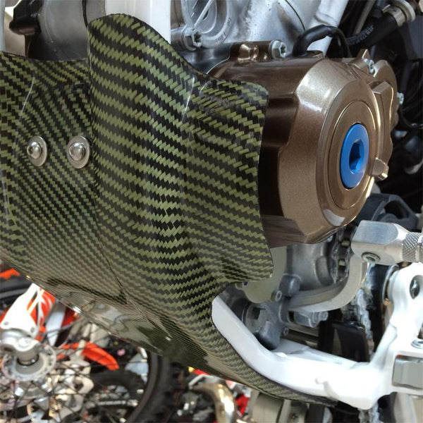 P3 Carbon Factory Replica Skid Plate KTM//HUSA/HUSQ 250/350 | 2011-2016