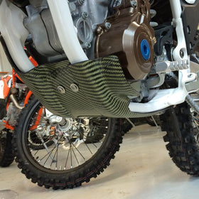 P3 Carbon Factory Replica Skid Plate KTM//HUSA/HUSQ 250/350 | 2011-2016 - 0