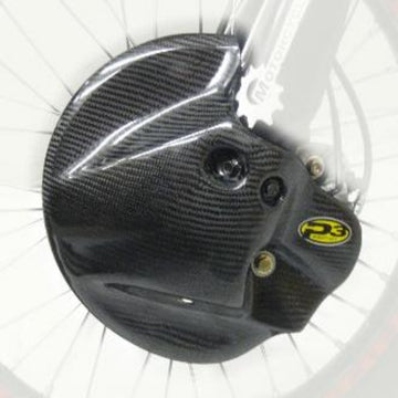 P3 Carbon Front Brake Disc Guard Husqvarna | 2008-2013