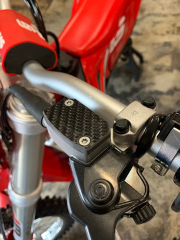 P3 Carbon KTM / GasGas Clutch Reservoir Caps | 2017 - 2026 (See Fitment Chart) - 0