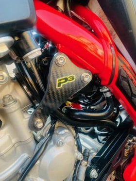 P3 Carbon Engine Mounts | KTM / HUSQ / GasGas | 250/350/450 XC-F/SX-F/FC/FX/MC/EX | 2019-2022 (See Fitment Chart) - 0