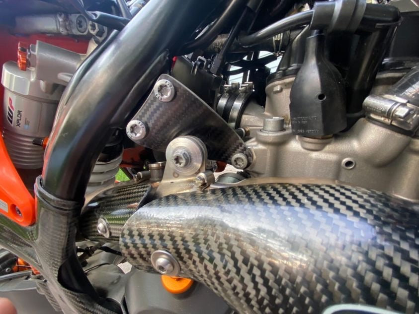 Carbon Engine Mounts KTM / HUSQ FE501(s) 500 EXCF 500 XCFW 2020