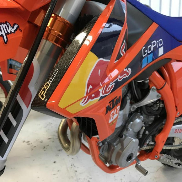 P3 Carbon Radiator Shroud Extenders KTM | 2016-2019