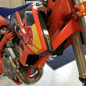 P3 Carbon Radiator Shroud Extenders KTM | 2016-2019 - 0