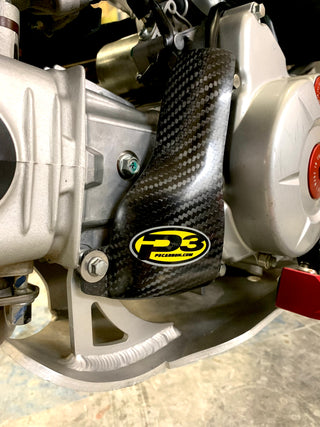 P3 Carbon MAXCoverage Temperature Sensor Cover | Honda CRF110  | 2019-2024 | Use Product 705002 For Standard / Slim Coverage