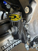 P3 Carbon Rear Master Cylinder Guard Yamaha YZ250(F)(FX) / YZ450F(FX) / YZ125 / WR450F / WR250 F 2006 - 2026 (See Fitment Chart)-3
