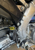 P3 Carbon Rear Master Cylinder Guard Yamaha YZ250(F) / YZ450F / YZ125 / WR450F / WR250 F 2006 - 2024 (See Fitment Chart)