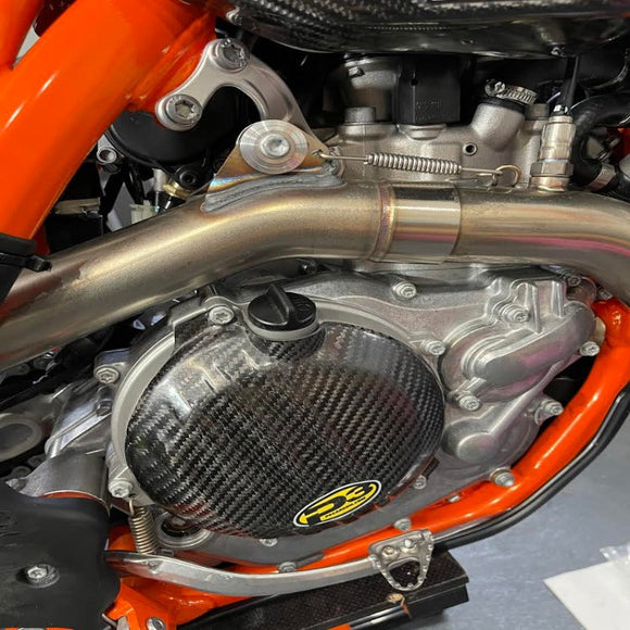 P3 Carbon Clutch Cover KTM  KTM 450 SX-F/XC-F 2016-2022 | 450 SX-F Factory Edition 2015-2022 | 450/500 EXC-F 2016-2019